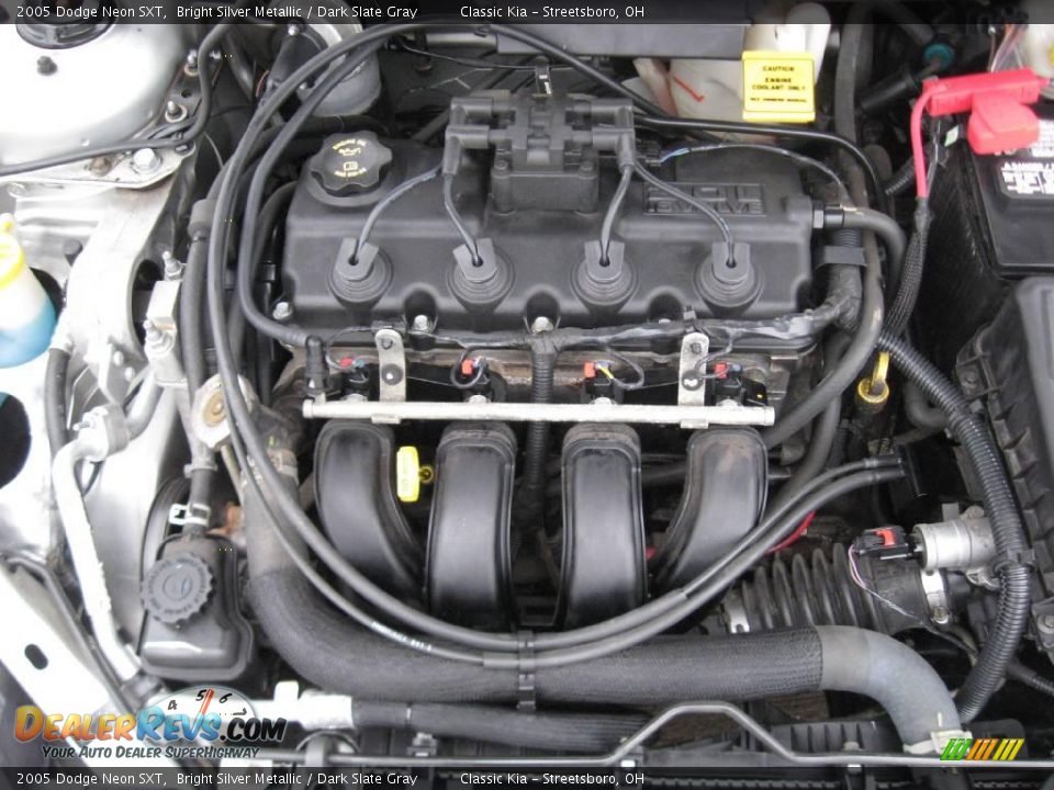 2005 Dodge Neon SXT Bright Silver Metallic / Dark Slate Gray Photo #31