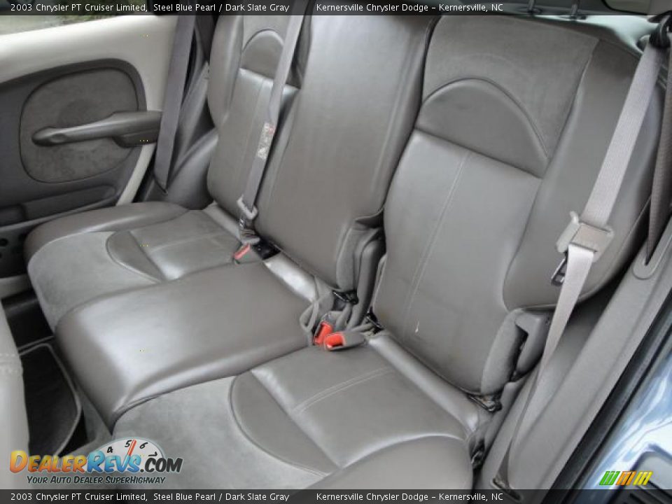2003 Chrysler PT Cruiser Limited Steel Blue Pearl / Dark Slate Gray Photo #13