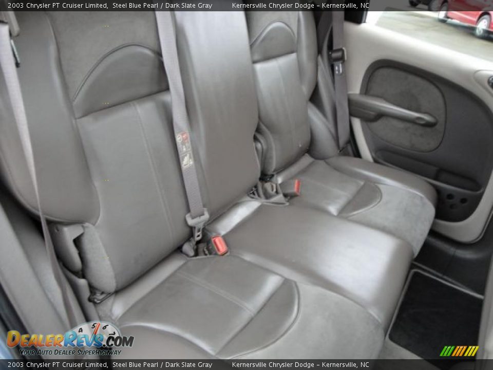2003 Chrysler PT Cruiser Limited Steel Blue Pearl / Dark Slate Gray Photo #14