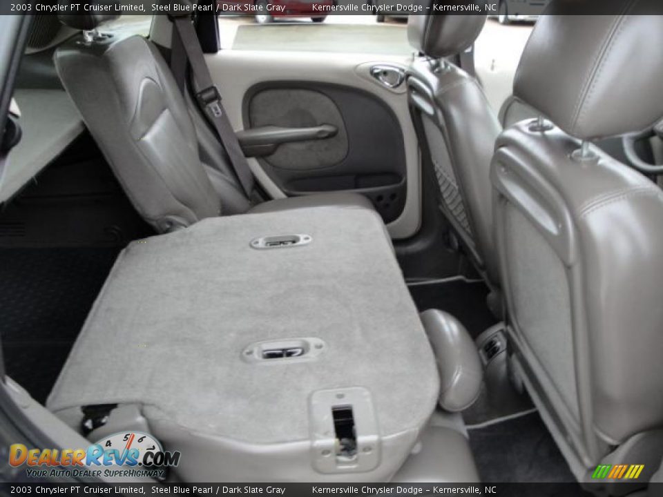 2003 Chrysler PT Cruiser Limited Steel Blue Pearl / Dark Slate Gray Photo #17
