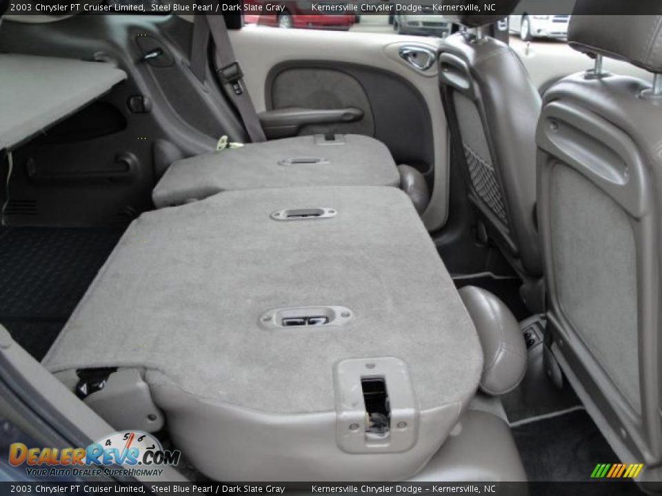 2003 Chrysler PT Cruiser Limited Steel Blue Pearl / Dark Slate Gray Photo #18