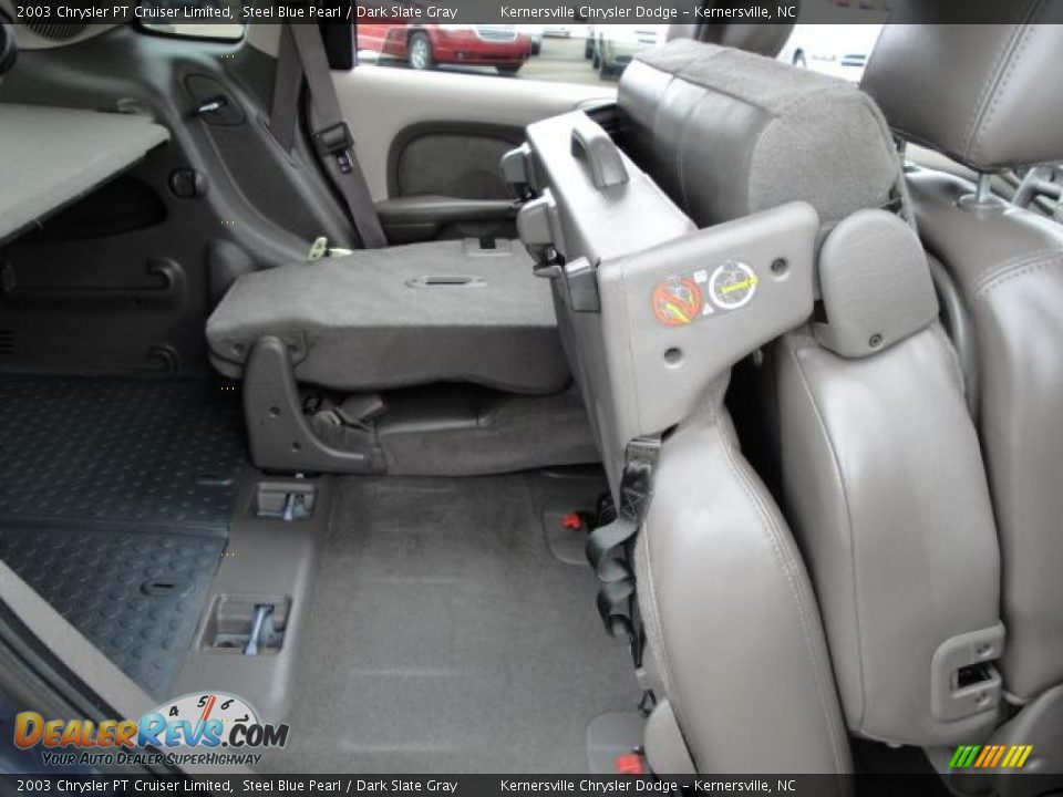 2003 Chrysler PT Cruiser Limited Steel Blue Pearl / Dark Slate Gray Photo #19