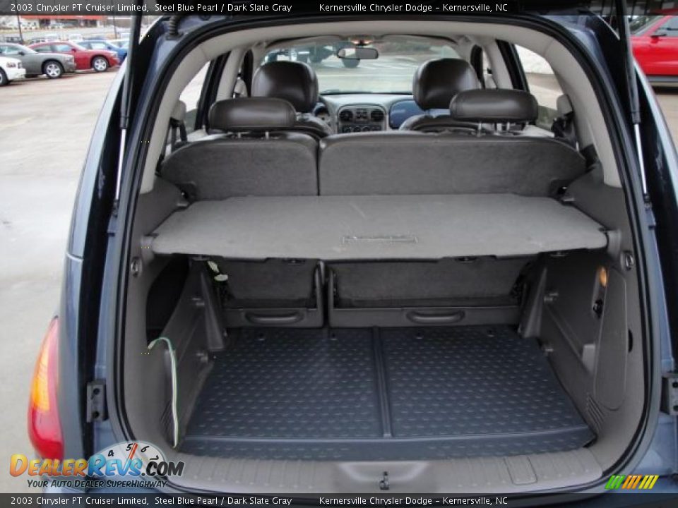 2003 Chrysler PT Cruiser Limited Steel Blue Pearl / Dark Slate Gray Photo #21