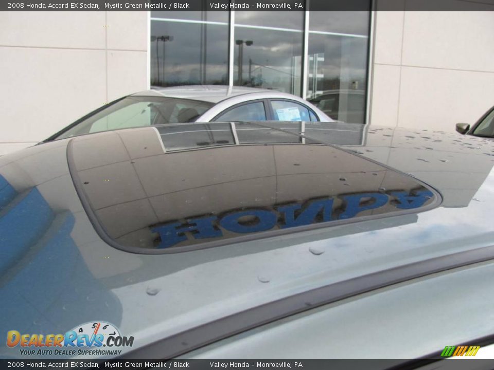 2008 Honda Accord EX Sedan Mystic Green Metallic / Black Photo #4