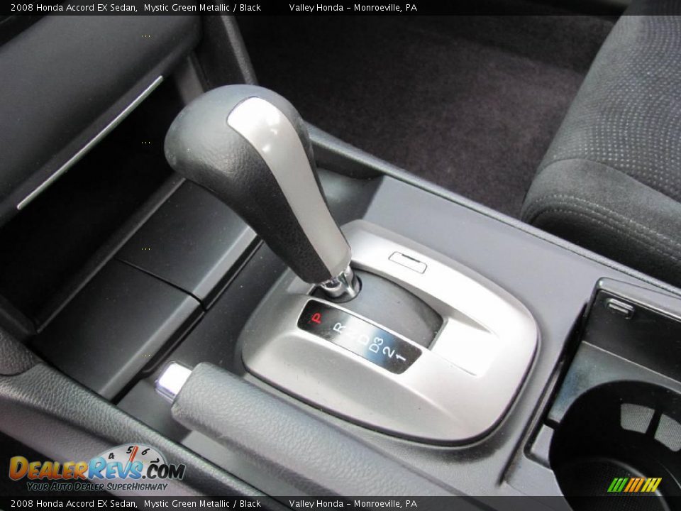 2008 Honda Accord EX Sedan Mystic Green Metallic / Black Photo #11