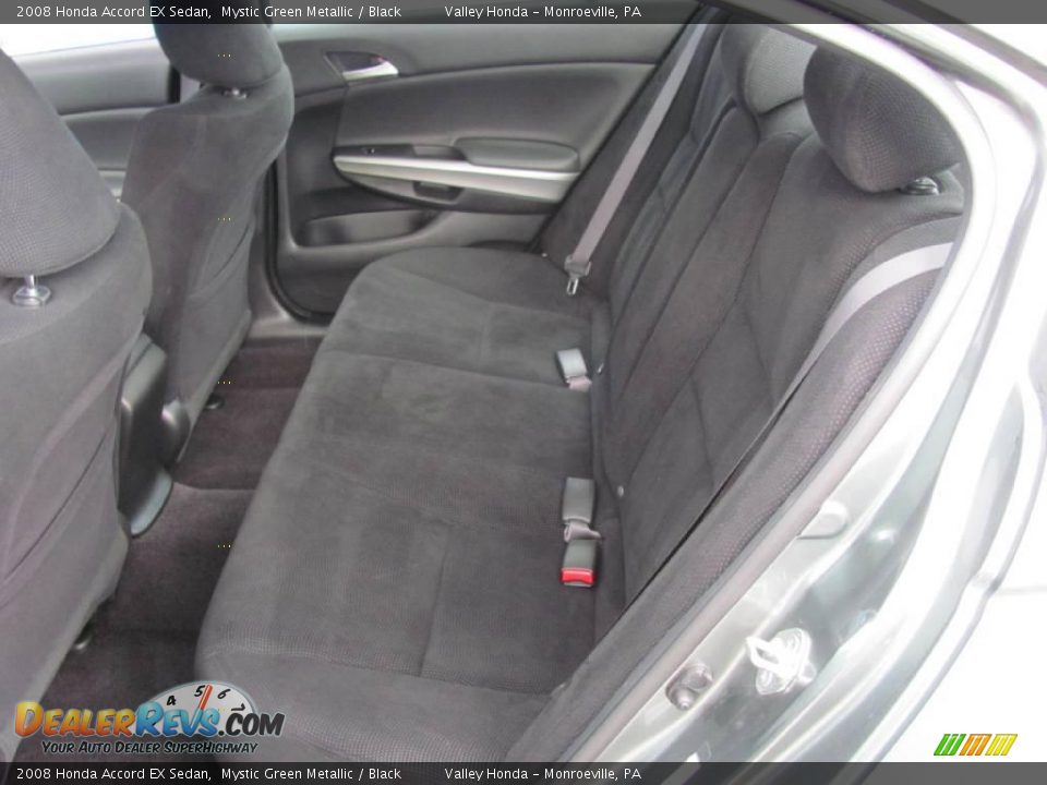 2008 Honda Accord EX Sedan Mystic Green Metallic / Black Photo #13
