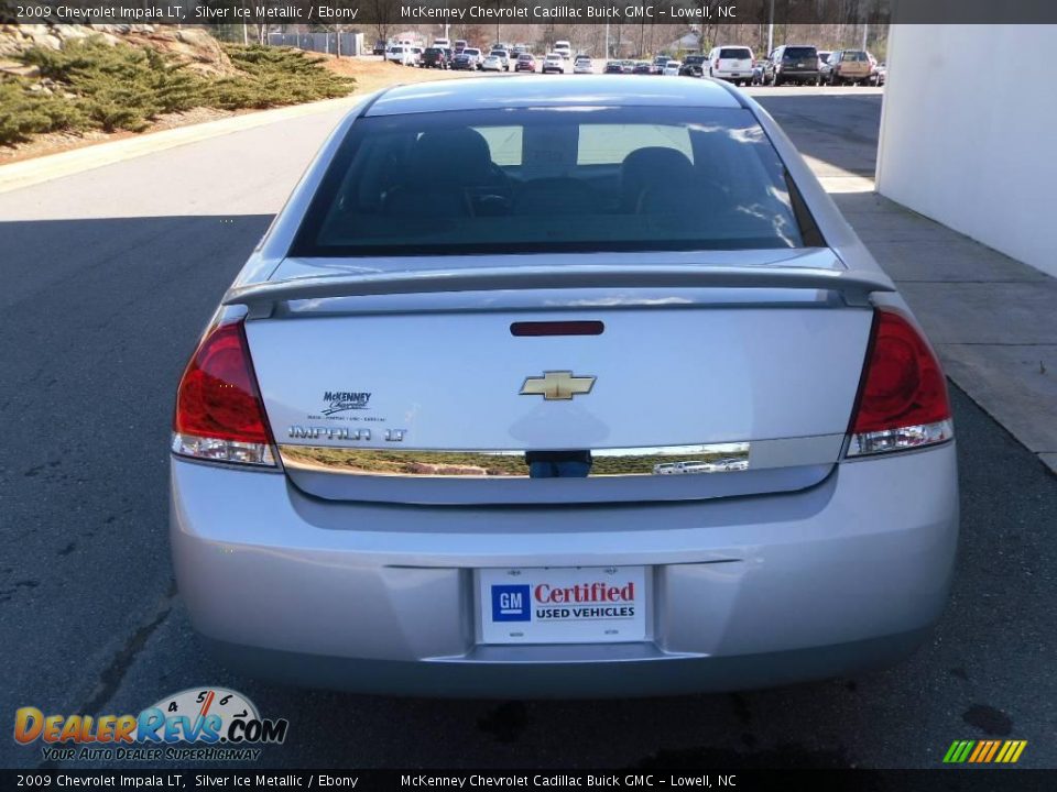 2009 Chevrolet Impala LT Silver Ice Metallic / Ebony Photo #3