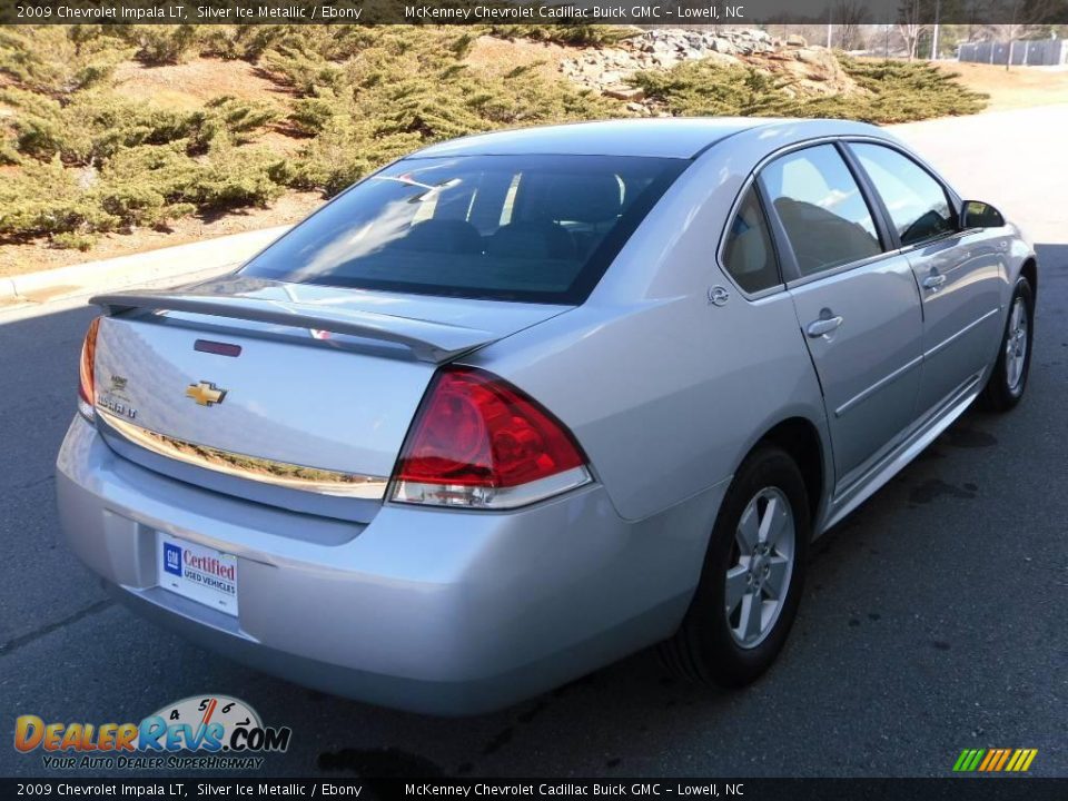 2009 Chevrolet Impala LT Silver Ice Metallic / Ebony Photo #4