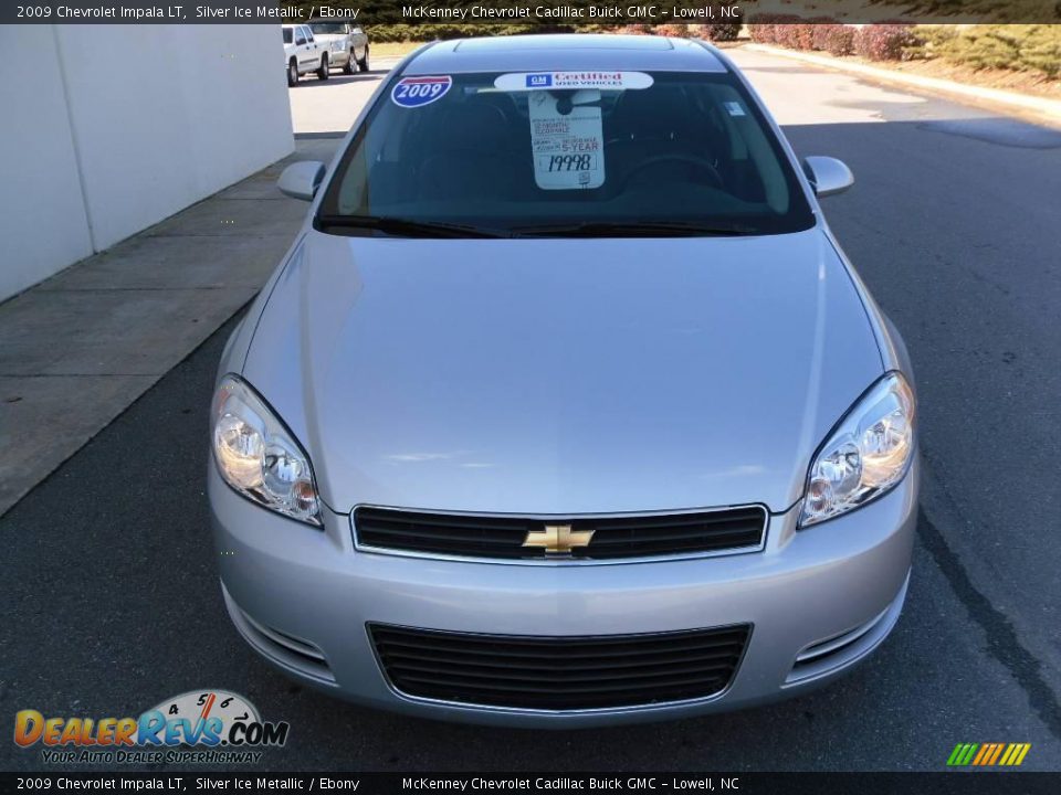 2009 Chevrolet Impala LT Silver Ice Metallic / Ebony Photo #6