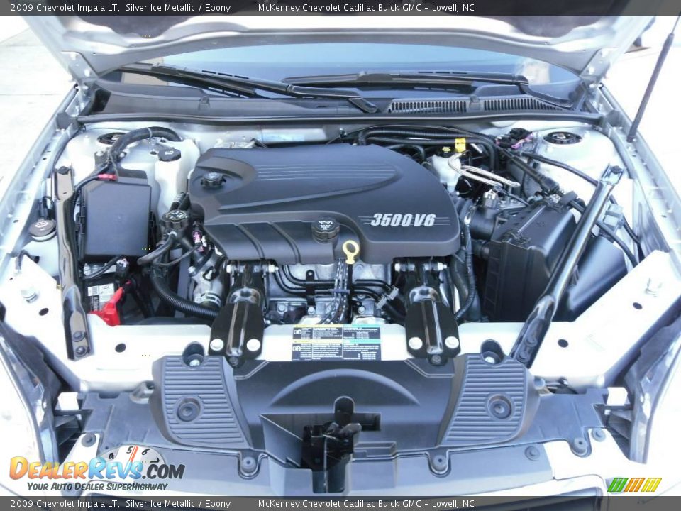 2009 Chevrolet Impala LT Silver Ice Metallic / Ebony Photo #18