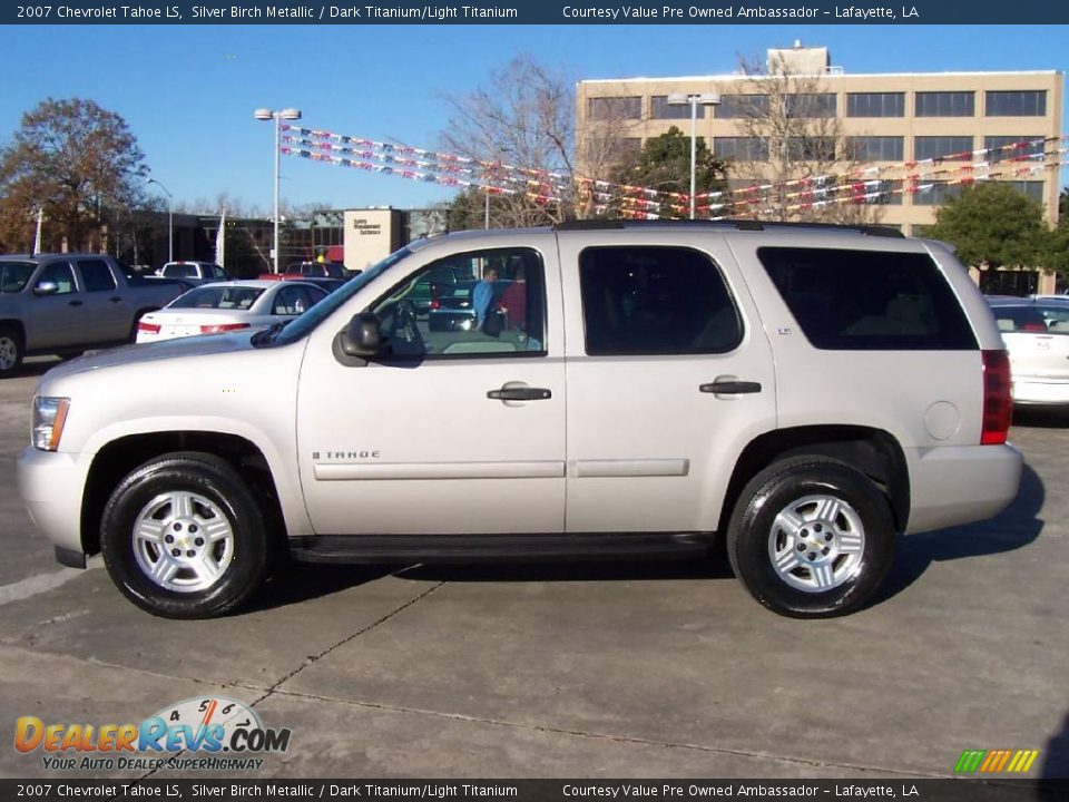 2007 Chevrolet Tahoe LS Silver Birch Metallic / Dark Titanium/Light Titanium Photo #2