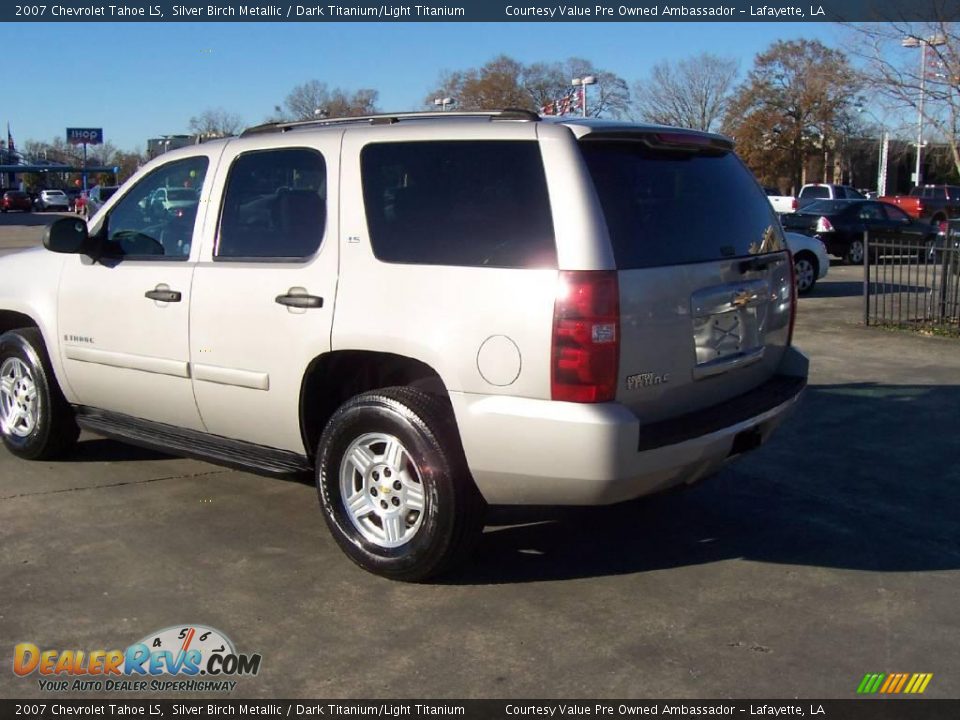 2007 Chevrolet Tahoe LS Silver Birch Metallic / Dark Titanium/Light Titanium Photo #3