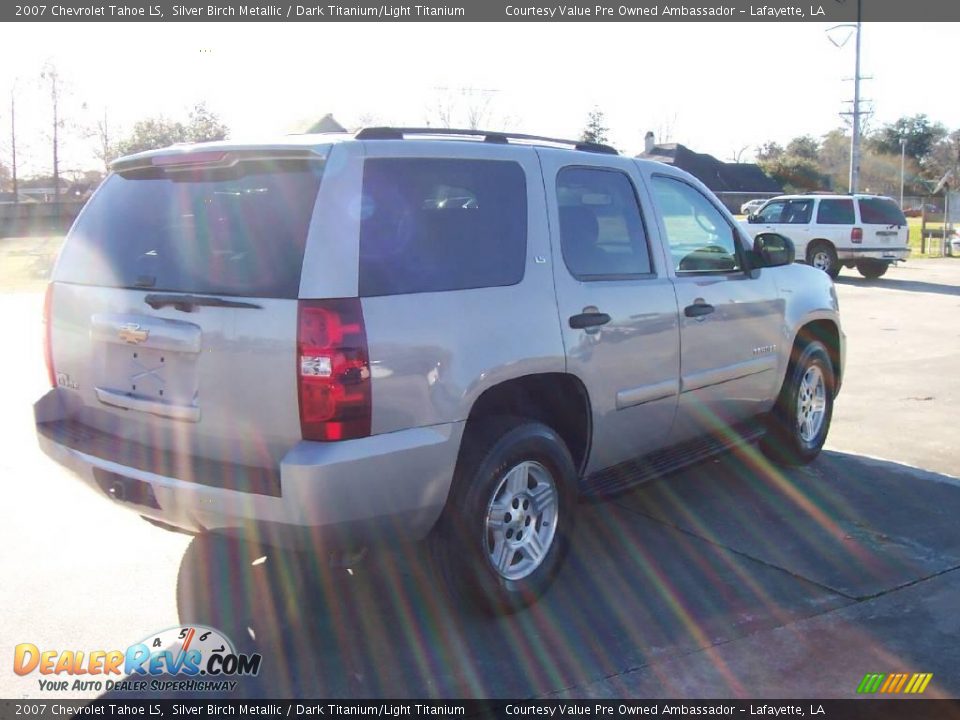 2007 Chevrolet Tahoe LS Silver Birch Metallic / Dark Titanium/Light Titanium Photo #5