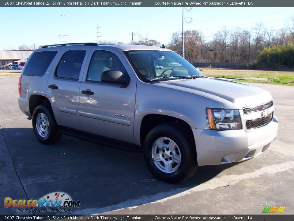2007 Chevrolet Tahoe LS Silver Birch Metallic / Dark Titanium/Light Titanium Photo #6
