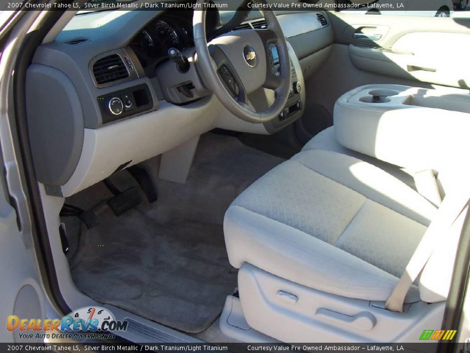 2007 Chevrolet Tahoe LS Silver Birch Metallic / Dark Titanium/Light Titanium Photo #8