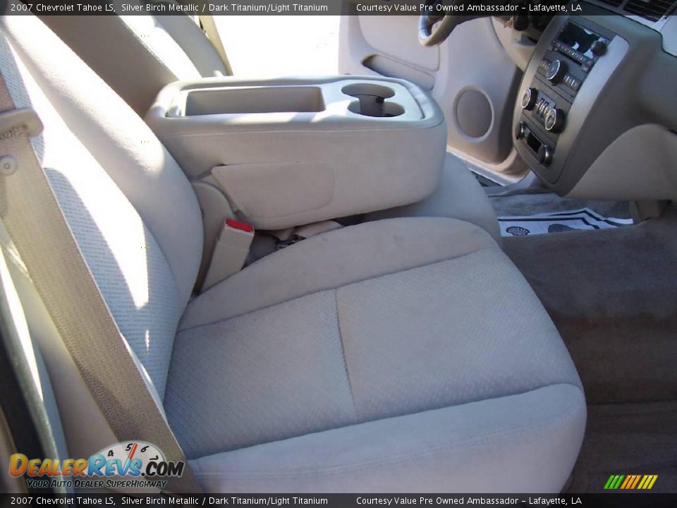 2007 Chevrolet Tahoe LS Silver Birch Metallic / Dark Titanium/Light Titanium Photo #10
