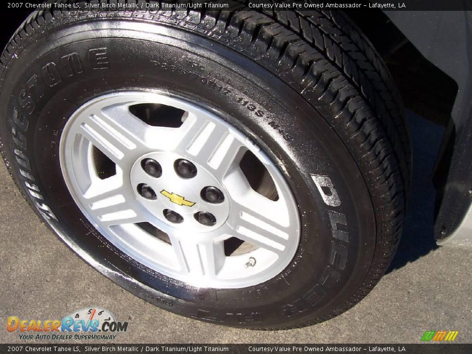 2007 Chevrolet Tahoe LS Silver Birch Metallic / Dark Titanium/Light Titanium Photo #14
