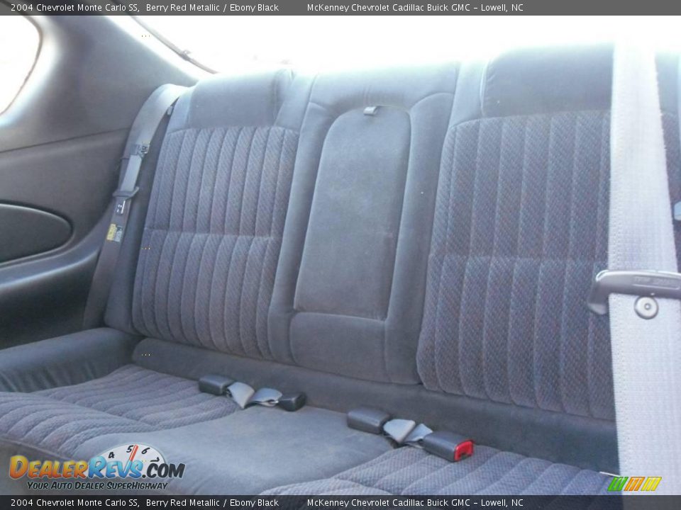 2004 Chevrolet Monte Carlo SS Berry Red Metallic / Ebony Black Photo #10