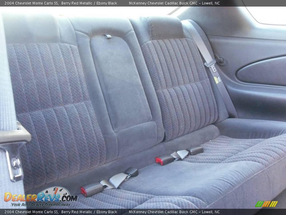2004 Chevrolet Monte Carlo SS Berry Red Metallic / Ebony Black Photo #12