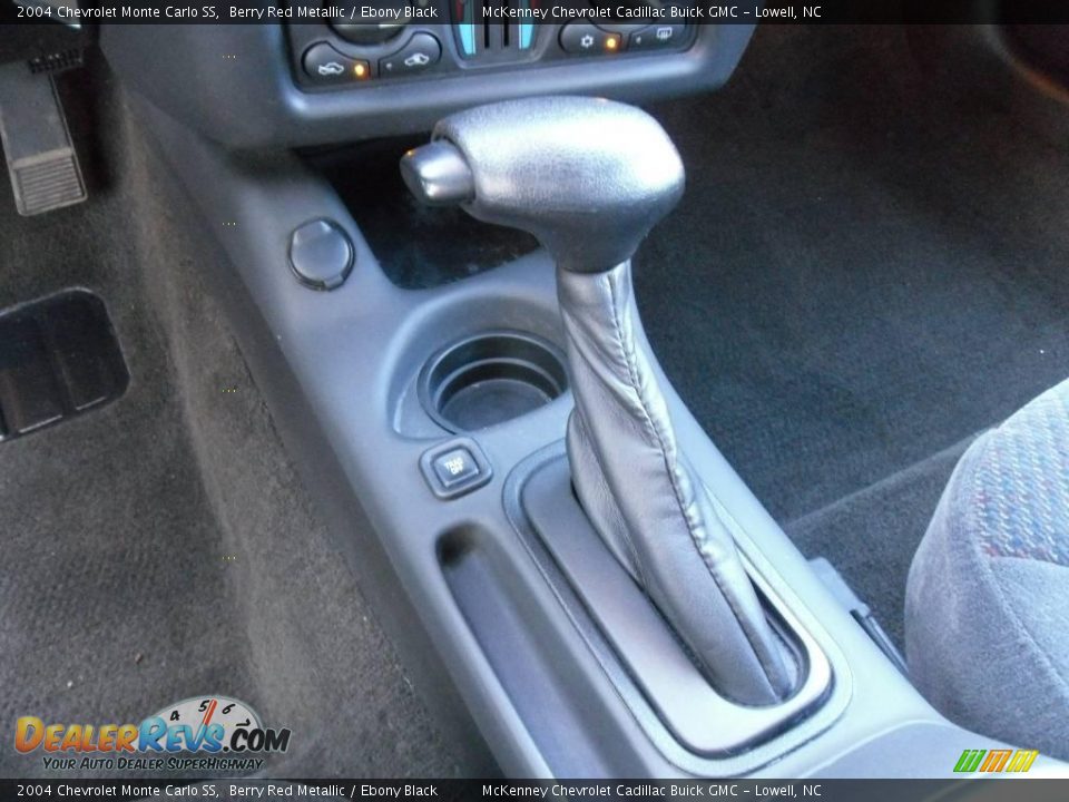 2004 Chevrolet Monte Carlo SS Berry Red Metallic / Ebony Black Photo #20