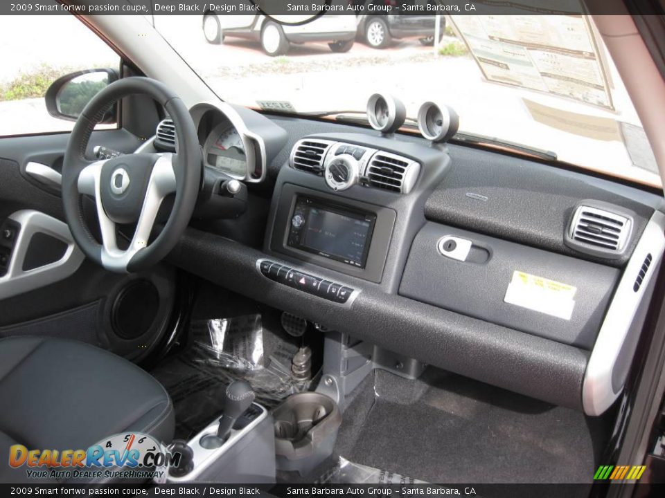 2009 Smart fortwo passion coupe Deep Black / Design Black Photo #10