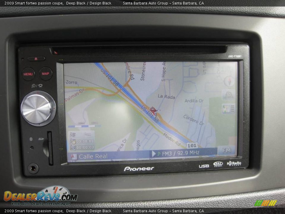 2009 Smart fortwo passion coupe Deep Black / Design Black Photo #11