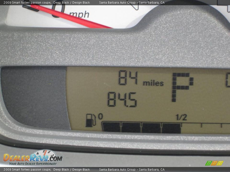 2009 Smart fortwo passion coupe Deep Black / Design Black Photo #13