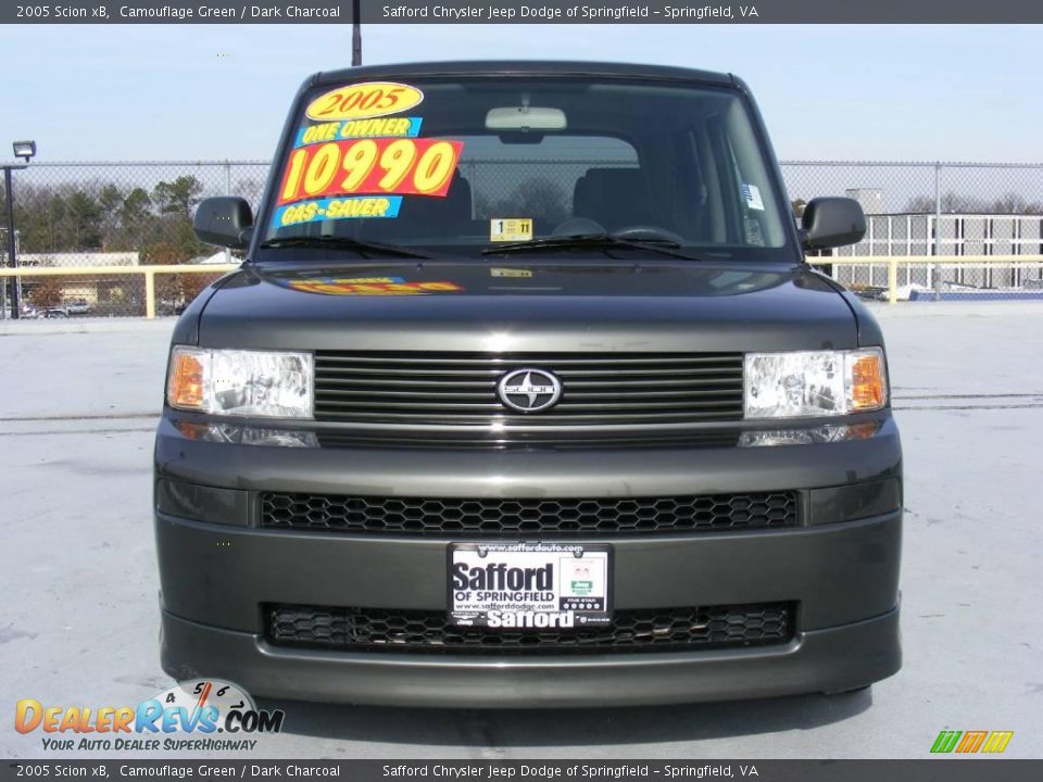 2005 Scion xB Camouflage Green / Dark Charcoal Photo #2