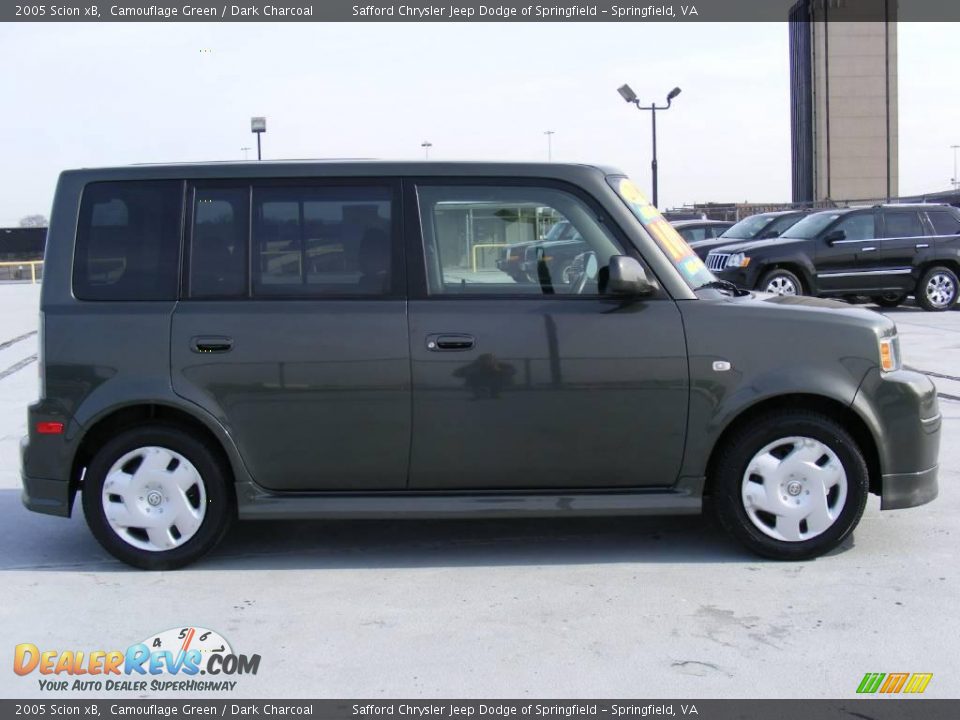 2005 Scion xB Camouflage Green / Dark Charcoal Photo #4