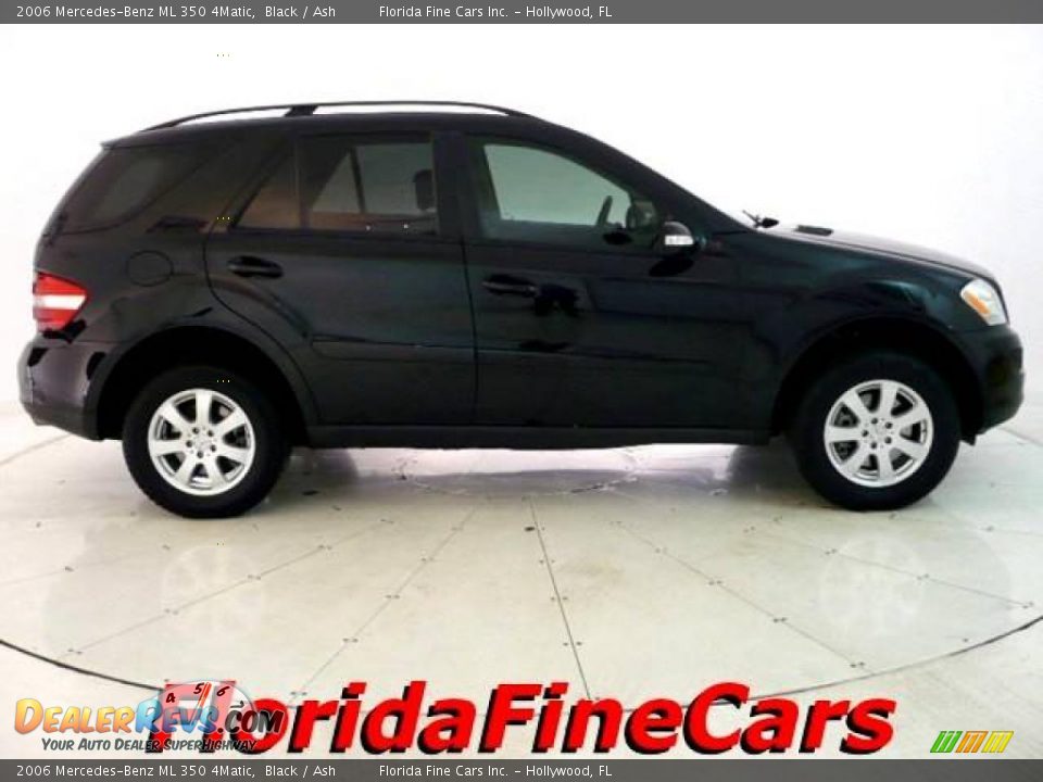 2006 Mercedes-Benz ML 350 4Matic Black / Ash Photo #4