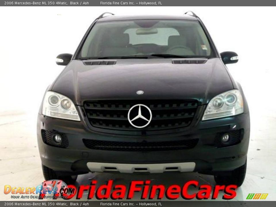 2006 Mercedes-Benz ML 350 4Matic Black / Ash Photo #5