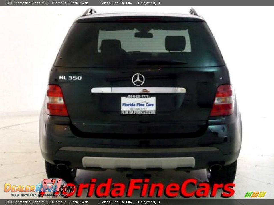 2006 Mercedes-Benz ML 350 4Matic Black / Ash Photo #6