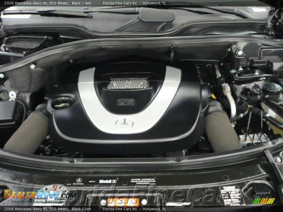2006 Mercedes-Benz ML 350 4Matic Black / Ash Photo #9