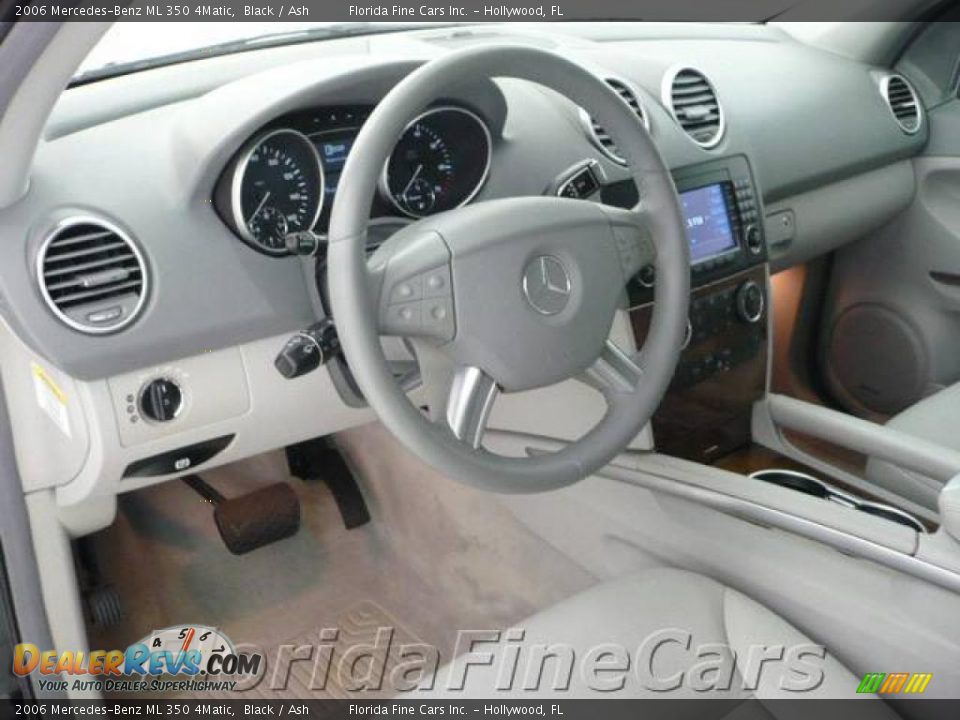 2006 Mercedes-Benz ML 350 4Matic Black / Ash Photo #12