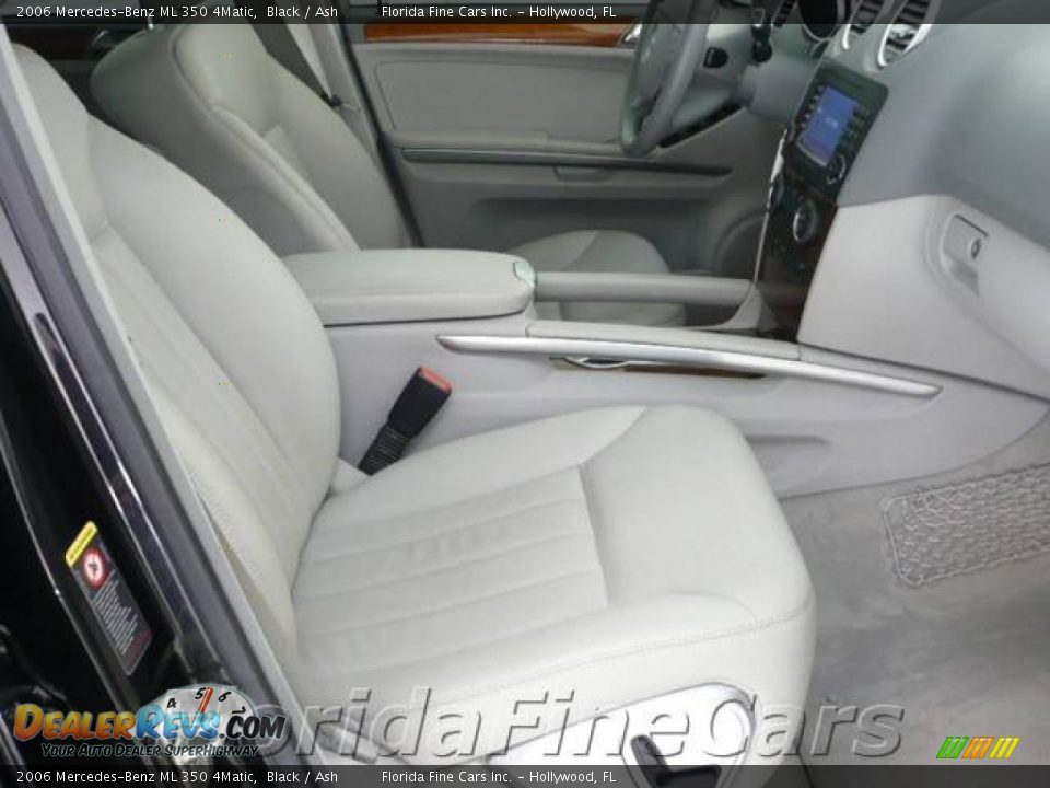 2006 Mercedes-Benz ML 350 4Matic Black / Ash Photo #13