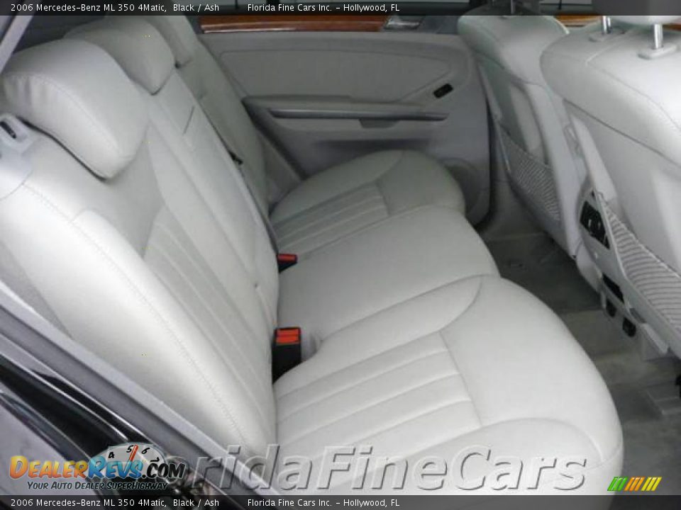 2006 Mercedes-Benz ML 350 4Matic Black / Ash Photo #14