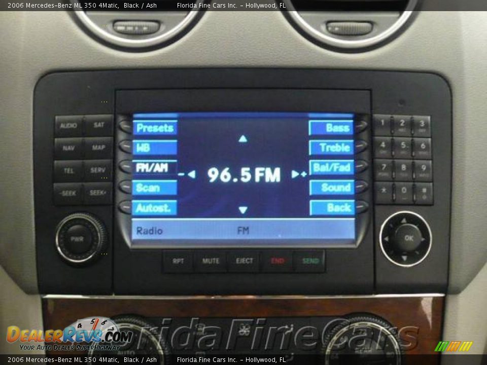 2006 Mercedes-Benz ML 350 4Matic Black / Ash Photo #16