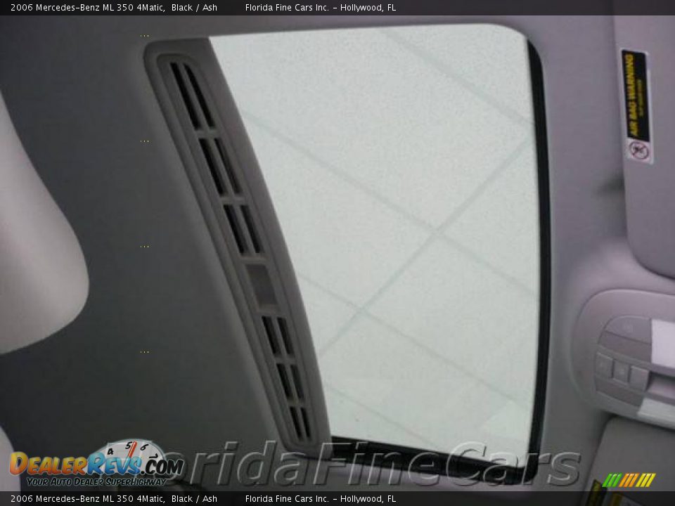 2006 Mercedes-Benz ML 350 4Matic Black / Ash Photo #19