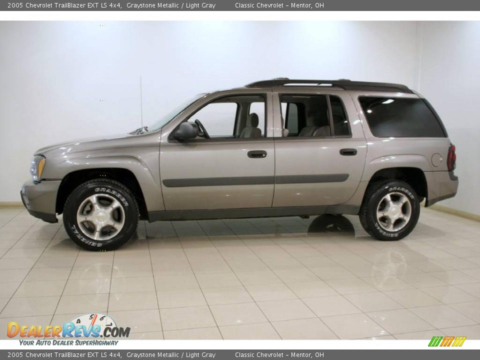 2005 Chevrolet TrailBlazer EXT LS 4x4 Graystone Metallic / Light Gray Photo #4