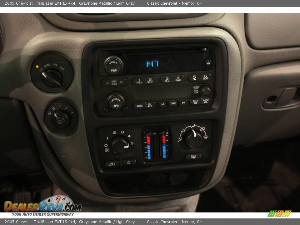2005 Chevrolet TrailBlazer EXT LS 4x4 Graystone Metallic / Light Gray Photo #12