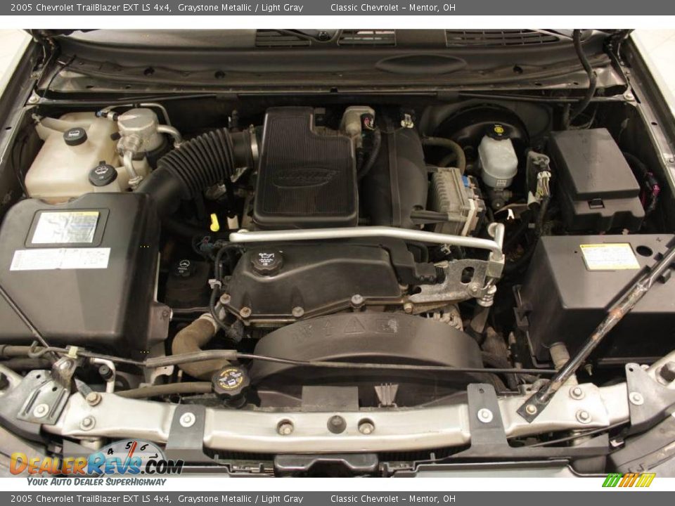 2005 Chevrolet TrailBlazer EXT LS 4x4 Graystone Metallic / Light Gray Photo #19