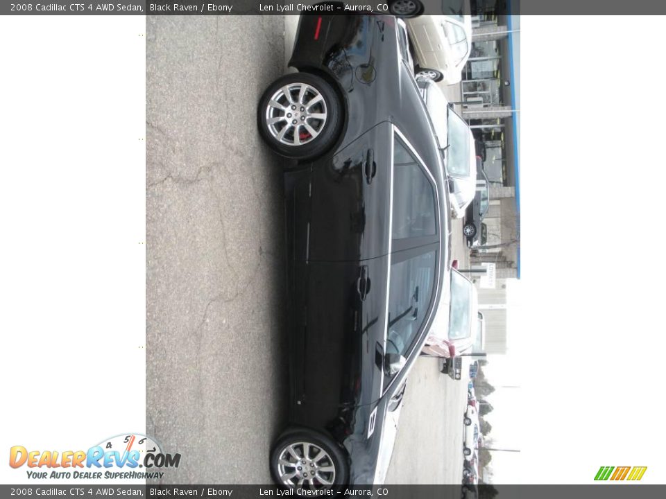 2008 Cadillac CTS 4 AWD Sedan Black Raven / Ebony Photo #5