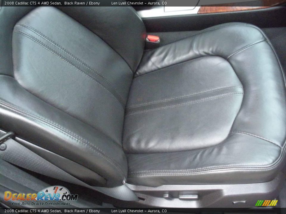 2008 Cadillac CTS 4 AWD Sedan Black Raven / Ebony Photo #15