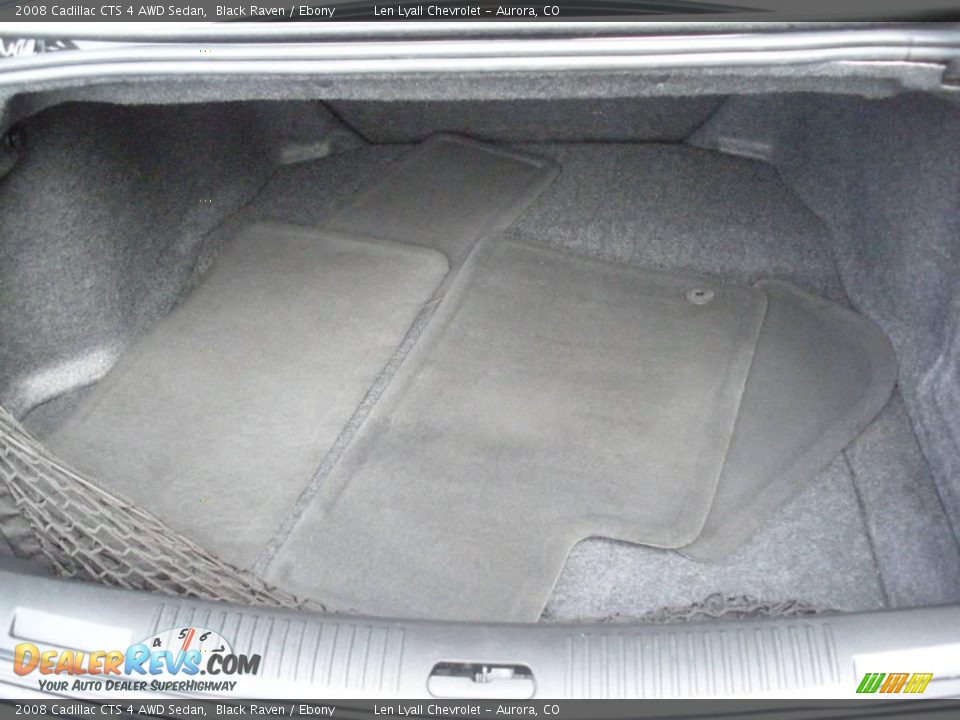 2008 Cadillac CTS 4 AWD Sedan Black Raven / Ebony Photo #16