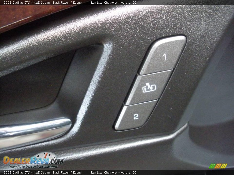 2008 Cadillac CTS 4 AWD Sedan Black Raven / Ebony Photo #18