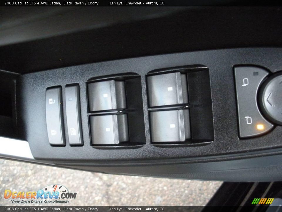 2008 Cadillac CTS 4 AWD Sedan Black Raven / Ebony Photo #19