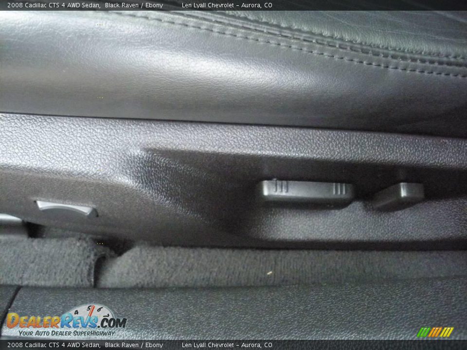 2008 Cadillac CTS 4 AWD Sedan Black Raven / Ebony Photo #20