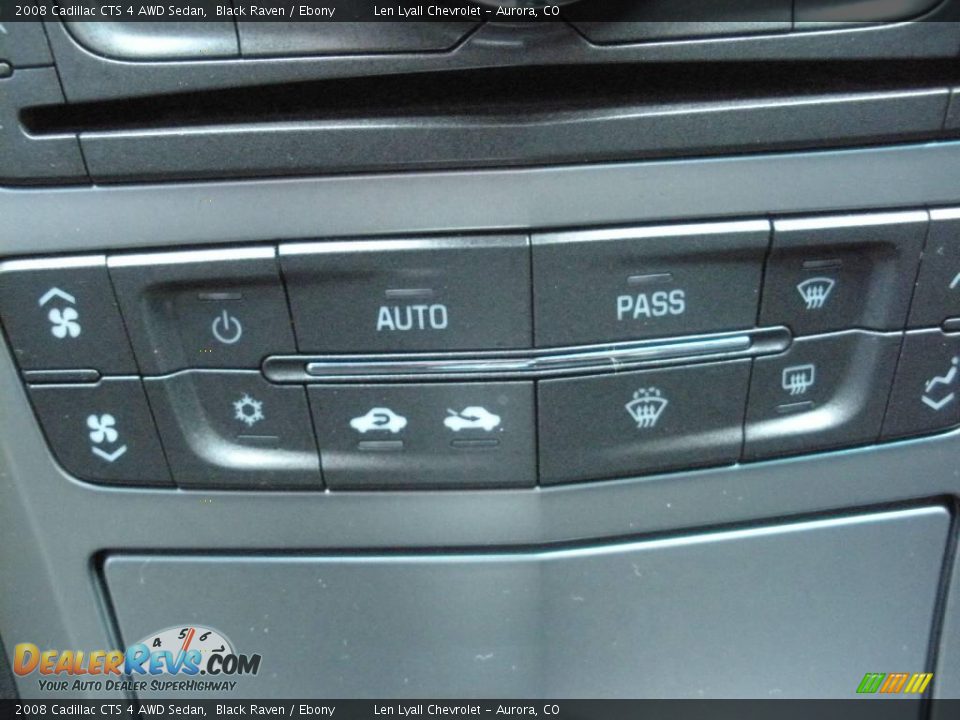 2008 Cadillac CTS 4 AWD Sedan Black Raven / Ebony Photo #24