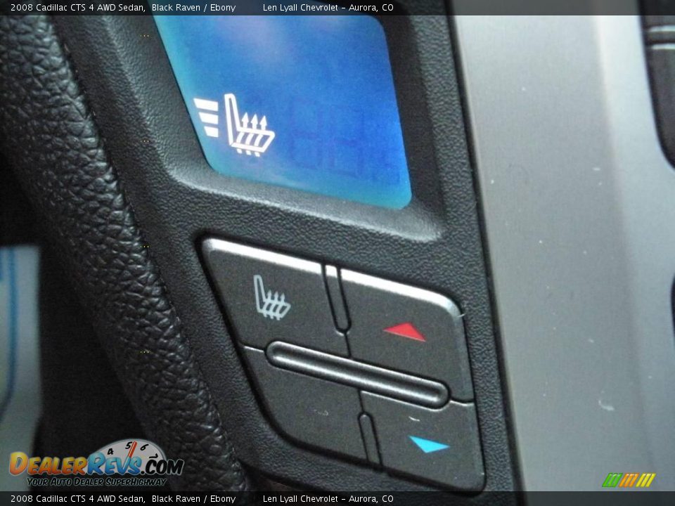 2008 Cadillac CTS 4 AWD Sedan Black Raven / Ebony Photo #26