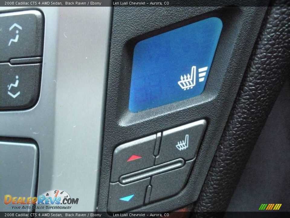 2008 Cadillac CTS 4 AWD Sedan Black Raven / Ebony Photo #27